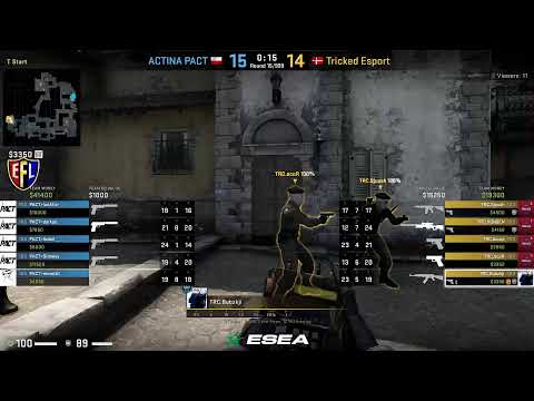 CS:GO Fight Night© | ESEA FINALS | PACT VS TRICKED | Adam Fortune & @Alex331