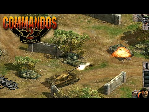 COMMANDOS 2 Men of Courage | Bonus Mission 8 - full gameplay walkthrough with commentary (HD)