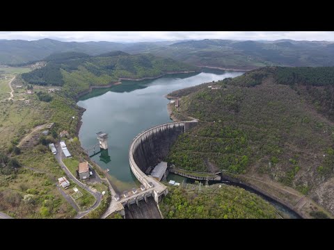 Kardzhali (Кърджали) - the city between two lakes, filmed with a drone