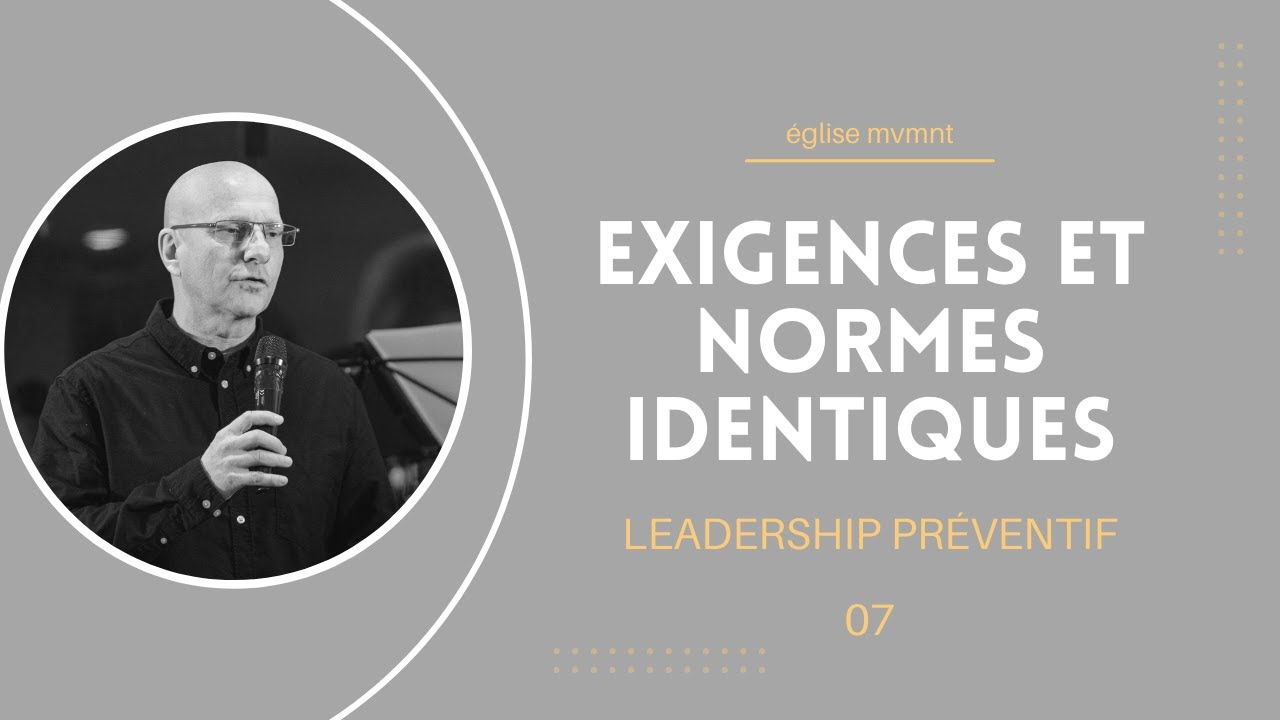 Exigences et normes identiques