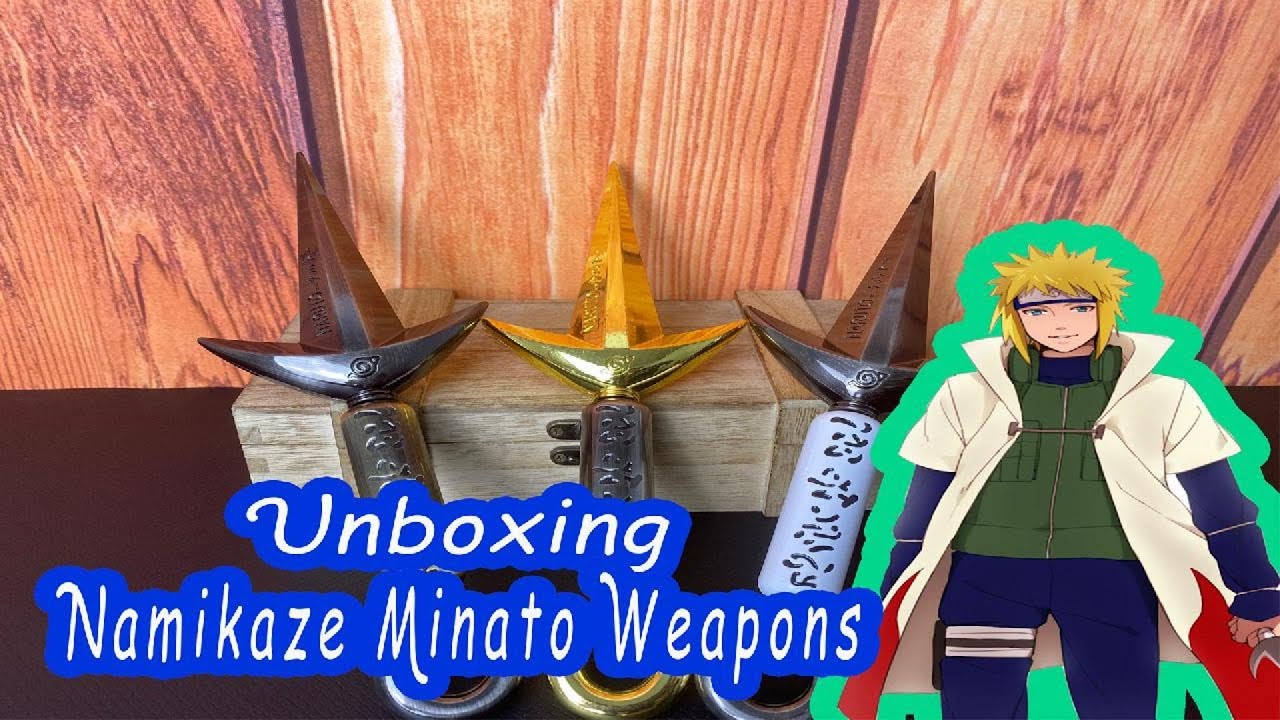 Namikaze Minato Weapons Unboxing- Minato Kunai