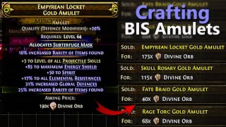 Explaining Crafting Basics while making 100d PROFIT with Amulets