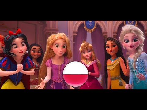 Vanellope meets the Disney Princesses (Polish) | RALPH BREAKS THE INTERNET