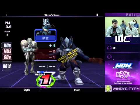 WDW - 10/28/15 - Pooch (Samus) vs Scythe (Wolf) - Winner's Semis
