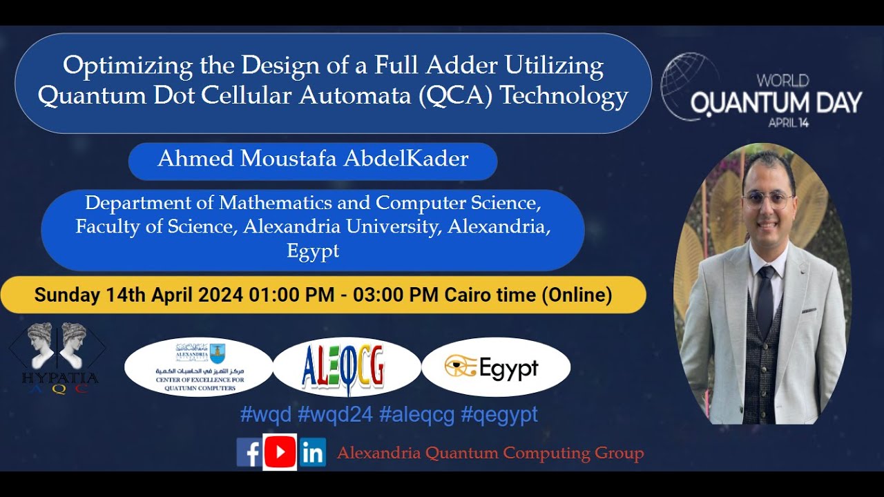 Optimizing the Design of a Full Adder Utilizing Quantum Dot Cellular Automata (QCA) Technology #WQD