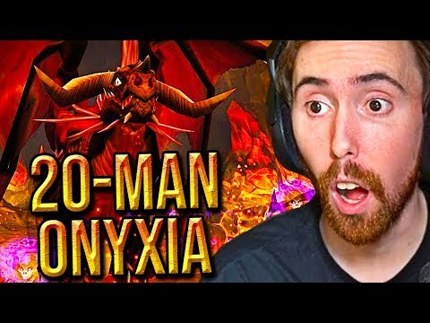 Asmongold First 20-MAN Onyxia Kill (Classic WoW Raid)