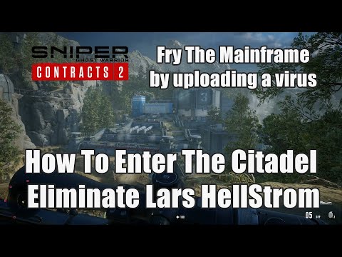 How To Enter The Citadel & Eliminate Lars HellStrom Sniper Ghost Warrior Contracts 2