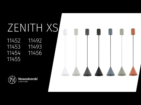 Підвісний світильник, люстра Nowodvorski 11492 Zenith XS GU10 1x10W IP20 Сіро-зелений