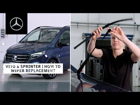 Mercedes-Benz | Vito & Sprinter 2024 | How To Change The Wipers