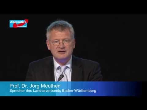 AfD Prof. Dr. Jörg Meuthen am 24.10.2015