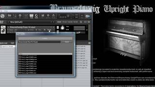 Video thumbnail for Imperfect Samples Braunschweig Upright Piano demo by SoundsAndGear