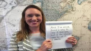 Iowa (Fan Lyric Video) - Dar Williams