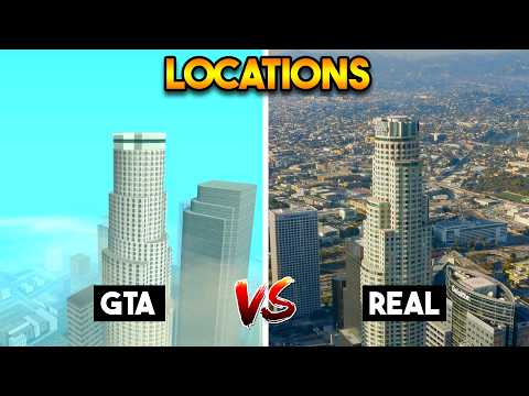 GTA SAN ANDREAS VS REAL LIFE PLACES LOS ANGELES