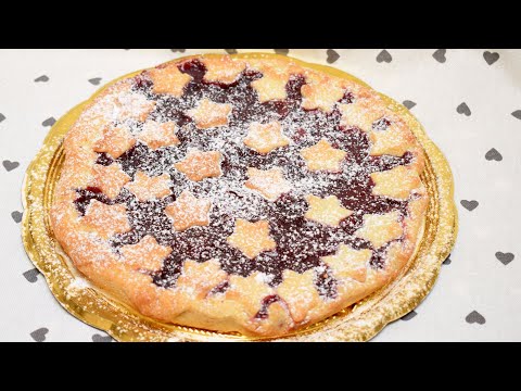 Crostata alla marmellata di amarene facile e veloce