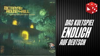Betrayal at House on the Hill - deutsche Version (Avalon Hill / Asmodee 2004 / 2019) Rezension