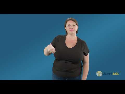 Video thumbnail: How to sign Luggage in ASL