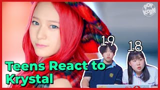 [Krystal] &quot;Krystal was an idol⁉⁉&quot; Teens react to teen Krystal I EP.7 I Reaction👀