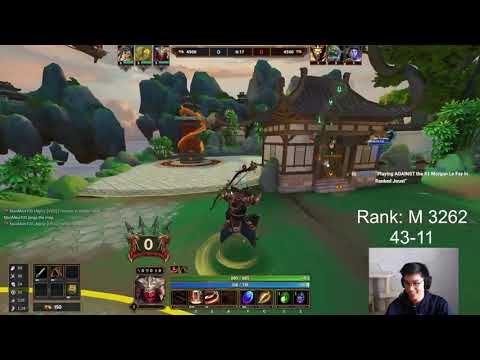 39. Ranked Joust Solo Queue to GM - Ban This God More! (Hachiman Gameplay)