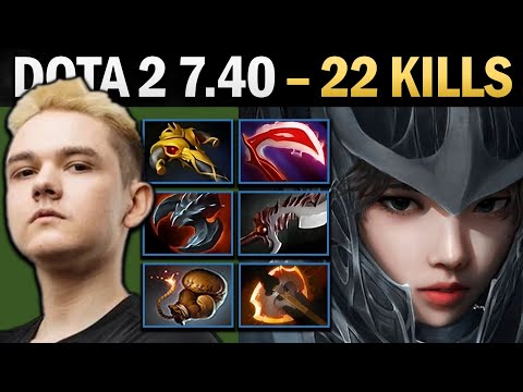 Phantom Assassin Pro Carry with 22 Kills and Deso - Dota 7.41