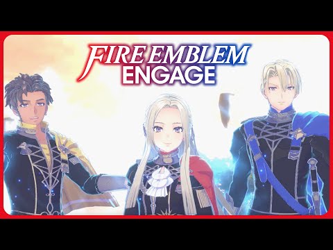 Alear and Byleth meet Emblem Edelgard, Claude and Dimitri - Fire Emblem Engage