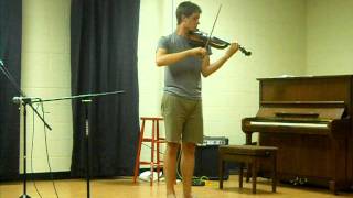 Jacob Plays Violin