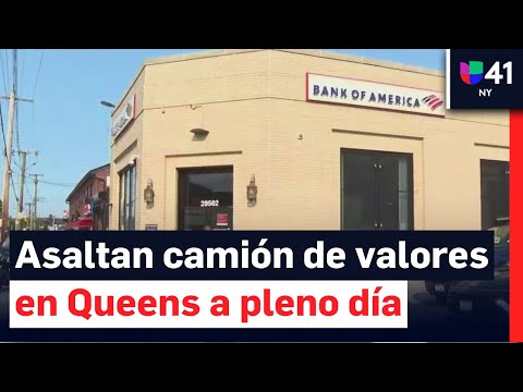 Increíble robo millonario en pleno día en Queens