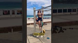 45kg/99lbs Female Chin Up @ 53kg body weight