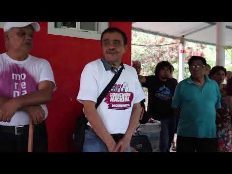 Lxs convencionistas apoyamos a Rocío Nahle en #Colipa, #Veracruz 😎👊🏽