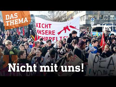 Angst vor Wehrpflicht - Schüler rebellieren | hessenschau DAS THEMA