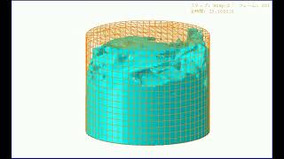 Abaqus CELによるスロッシング解析