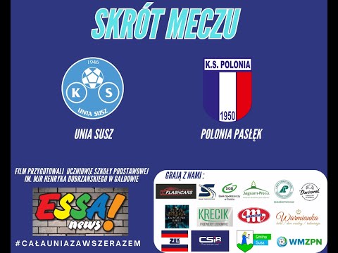 SKRÓT MECZU Unia Susz Polonia Pasłęk⚽