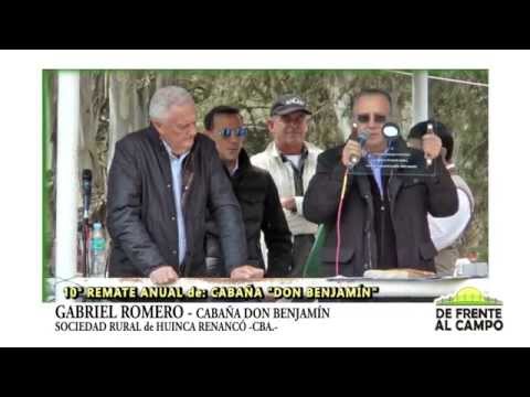 DE FRENTE AL CAMPO junto al 10° REMATE de CABAÑA "DON BENJAMÍN"