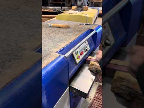 Frank D’Ambrosio working on his Felder D95-1