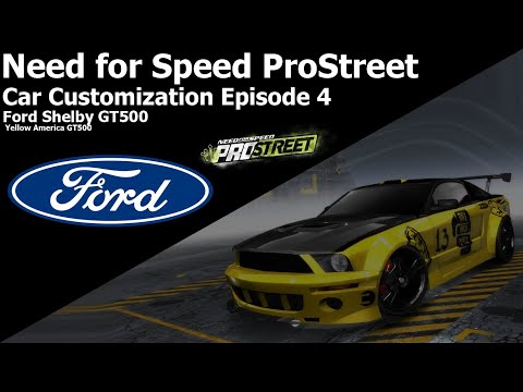Need for Speed ProStreet Car Customization Episode 4: Yellow America GT500