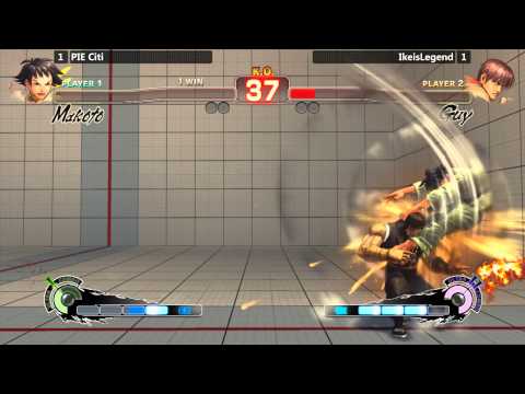 USF4 @ Winter Brawl 9 Salty Suite - PIE Citi (Makoto) vs IkeisLegend (Guy) [720p/60fps]