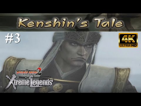 Samurai Warriors 2: Xtreme Legends [4K60][PS2] - Part 3 - Kenshin Uesegi's Tale (All Chapters)
