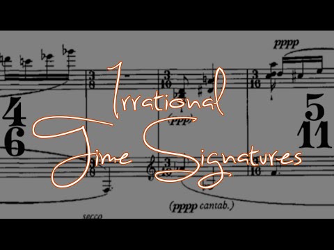 Irrational Time Signatures