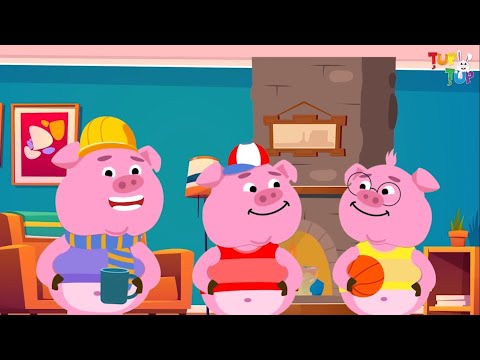 Cei trei purceluși - Basme și povești pentru copii în limba română | Țup Țup | Desene animate