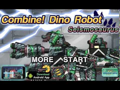 Seismosaurus - Combine! Dino Robot Video