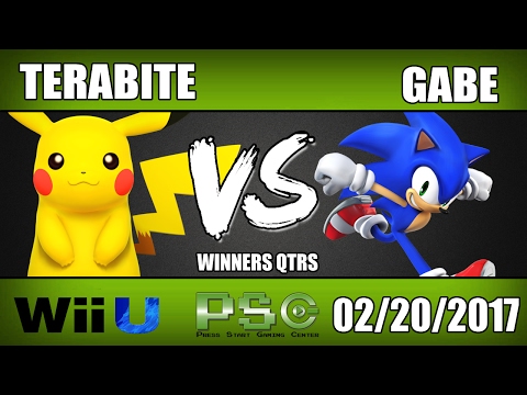 Terabite (Pikachu) vs Gabe (Sonic) - Wii U Winners Quarters - S4M