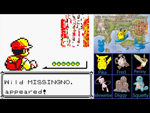 Let's Play Pokemon Yellow Capturelocke:  Part 18 - The Search For MissingNo.