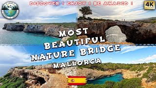 PONT NATURAL d'Es Calo Blanc | Hike to Nature Bridge | Spain | 4K UHD
