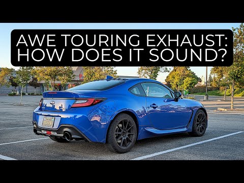 New Exhaust for my 2022 Subaru BRZ! AWE Touring Install and Review