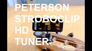 Video thumbnail for Got A Ukulele Reviews - Peterson Stroboclip HD Tuner by GotAUkulele