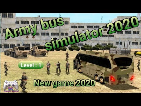 Army bus simulator 2020 : bus driving game