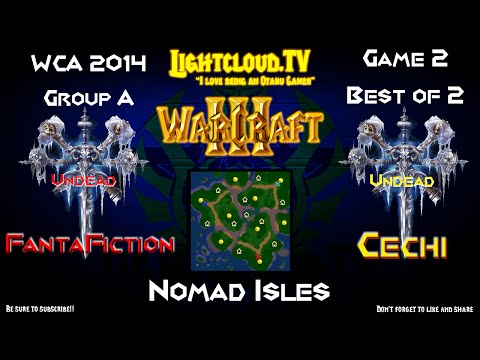 Fantafiction (UD) VS Cechi (UD) - WC3 G2 - WCA Group A
