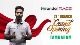 Veranda Race Tambaram | 27th Branch in TN | Veranda Race