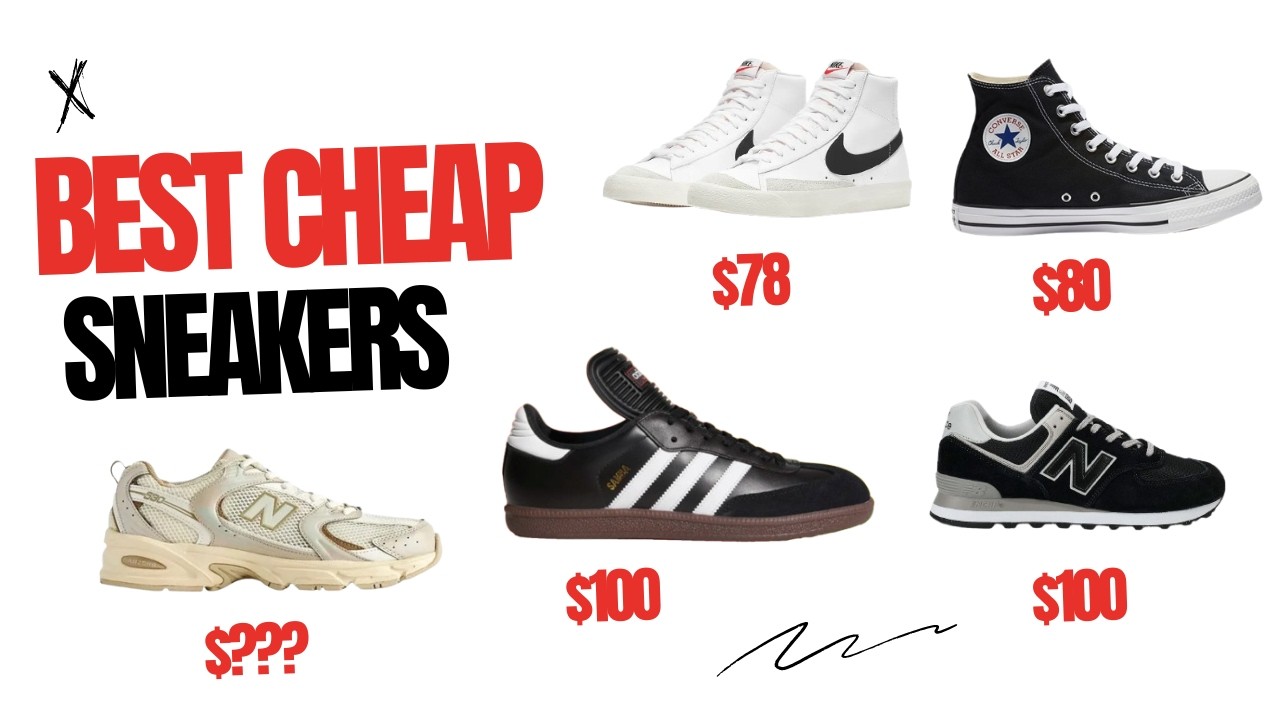 BEST SNEAKERS UNDER $100