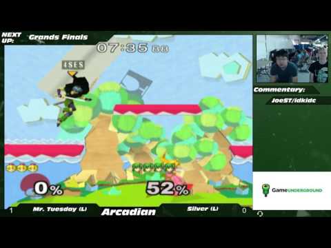 NE Melee Arcadian 2 GF2 - Mr. Tuesday [L] (Peach) vs. GVS | Silver [L] (Marth)