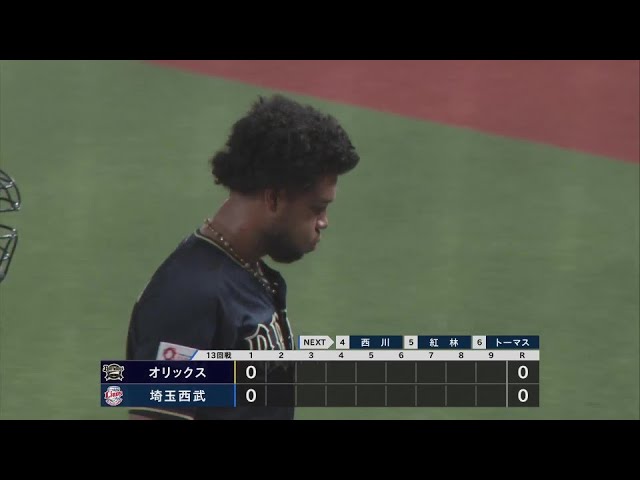 【1回裏】変化球を振らせた!! バファローズ・エスピノーザ ピンチを招くも3者連続三振を奪う!!  2024年7月15日 埼玉西武ライオンズ 対 オリックス・バファローズ